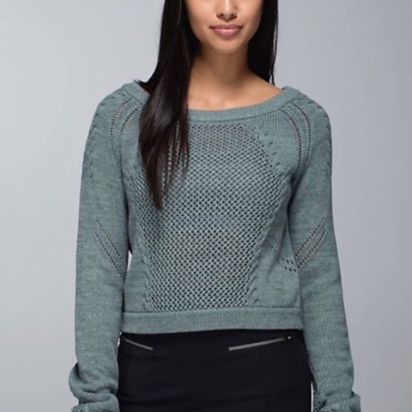 lululemon cropped sweater